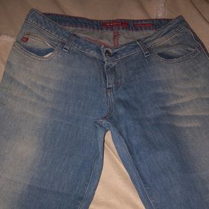 Vintage Miss Sixty flare ligh wash denim jeans